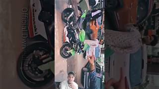 Yamaha R1 😱 Kawasaki tailor 🥰shorts automobile motovlog funny [upl. by Dde883]