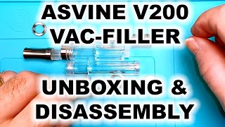 Unveiling The Asvine V200 Vacuum Filler Watch As Its Taken Apart [upl. by Adon]