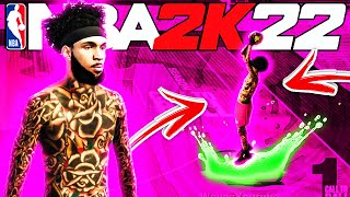 My 67 POINT FORWARD DOMINATES LEVEL 40 PLAYSHOTS ON NBA 2K22 THE BEST POINT FORWARD BUILD [upl. by Alegna]