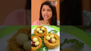 Gopibahu making Nest chaat🍲shorts sathnibhanasathiya gopibahu [upl. by Apeed]