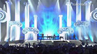 Loucas Yiorkas ft Stereo Mike  Watch My Dance Greece  Live  2011 Eurovision Song Contest Final [upl. by Dranel]