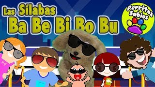 😃 Aprender las Sílabas Ba Be Bi Bo Bu Videos educativos para niños con perritos sabios [upl. by Pandolfi14]