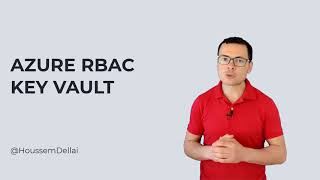 RBAC for Azure Key Vault [upl. by Heber]