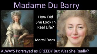 How MADAME DU BARRY looked in Real Life Louis XVs Mistress With Animations Mortal Faces [upl. by Eelik]