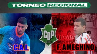 🔵🟠 CAI vs AMEGHINO 🔴⚫ TORNEO REGIONAL 2425  FECHA 1  ZONA PATAGÓNICA [upl. by Leanatan]