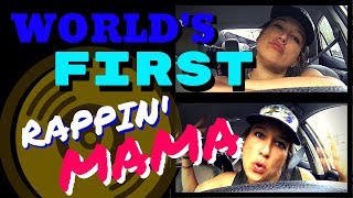 MOM RAPS quotWE RAISE THE WORLDquot HILARIOUS  MAKES HER OWN BEATS [upl. by Rashidi]