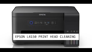 Epson l4150 printer head cleaning [upl. by Obel135]