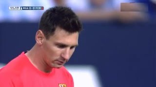 Málaga vs Barcelona 00 Highlights 24092014 Malaga 0x0 Barcelona Resumen [upl. by Baecher]