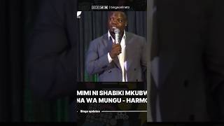 HARMONIZE AHUBIRI KANISANI KWA PASTOR TONY KAPOLA quotMIMI NI SHABIKI WA MUNGUquot [upl. by Nalac]