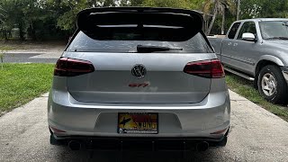 2015 GTI Vland Sequential tail lights  finally got it wired and coded correctly [upl. by Thar]