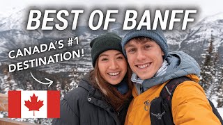 48 Hours in Banff Canada Best Things To Do in Winter 🇨🇦 [upl. by Sualakcin]