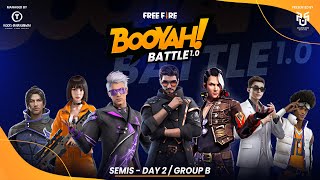 Booyah Battle 10  Semifinals Day 2  Group B  Free Fire Tournamentfreefire esports [upl. by Nehr52]