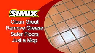 How to Clean Hard Tile and Grout With Just a Mop [upl. by Eilarol487]