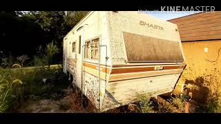 Vintage 1983 Camper Shasta Freedom Repair and Restoration part 1 [upl. by Anyzratak873]