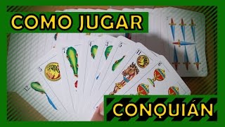 Cómo jugar conquián [upl. by Shelly]