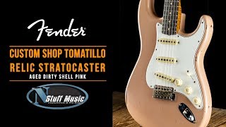 Custom Shop Tomatillo Relic Stratocaster from Fender  InDepth Demo [upl. by Verla6]