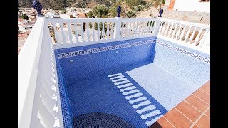 Velez de Benaudalla Village House with roof top swimming pool [upl. by Asiel114]