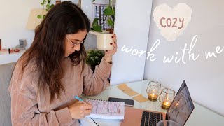 COZY WORK WITH ME ☕️ 5 λεπτά διάλειμμα ανά 25 λεπτά  λίγο ΣουΣου [upl. by Miharbi273]