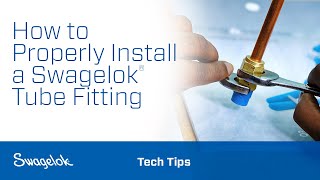 How to Properly Install a Swagelok® Tube Fitting [upl. by Hibbs]