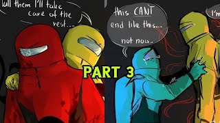 Please Dont Leave  Love Story 3 Amongus Comic Dub [upl. by Cupo]