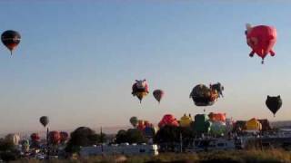 2010 Albuquerque International Balloon Fiesta Special Shapes Rodeo [upl. by Hitoshi54]