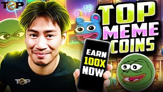 Top Meme Coins  Meme Coin  Top 5 Meme Coins [upl. by Ecinad]