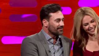 Graham Norton Show Part 1  Charlize Theron Jon Hamm Steve Coogan [upl. by Noemis]