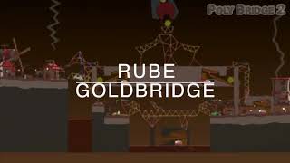 The Final Level of Poly Bridge 2  616 Rube Goldbridge [upl. by Eivets896]