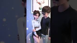 Leer and Guoguo PART  19  Cute Couples 💑 Beautiful Video 😍 Chinese 3d Anime Short video🤗 For You💖 [upl. by Martica]