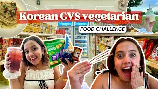 I ate CVS vegetarian food in Korea🎀 [upl. by Collin946]