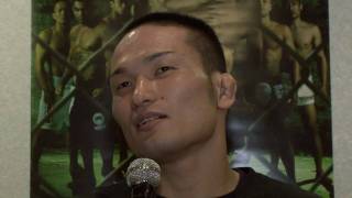 Katsunori Kikuno  PreFight Interview  Oct232009 [upl. by Marybelle]