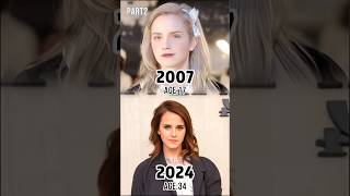 Hollywoods most beautiful actresses of the last 30 years，Then and now emmawatson [upl. by Nnaul]