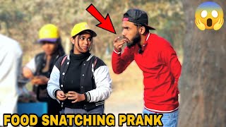 Ultimate Food Snatching Prank On Girls  MOUZ PRANK [upl. by Loren]