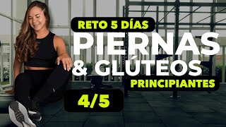 RUTINA PIERNAS Y GLUTEOS EN CASA PARA PRINCIPIANTES  SOLO MANCUERNAS  DÍA 4 DE 5  30 MINUTOS [upl. by Vedette427]