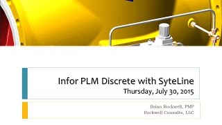 Infor PLM Discrete 102 Demo with Interface to SyteLine 803 [upl. by Guglielmo210]