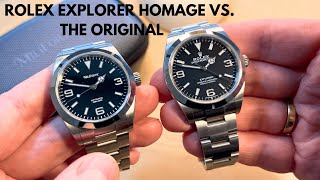 This Rolex Explorer Homage Cant Compete But It Opened My Eyes [upl. by Sorilda]