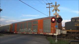 Douglas Avenue Railroad Crossing Nashville TN [upl. by Anemij781]