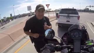 COP THREATENS TO GIVE MAN TICKET FOR HONKING HORN [upl. by Medlin398]