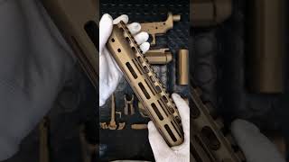 Cerakote Burnt Bronze by NS 🔥 airsoft cerakote coating [upl. by Crean791]