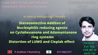 Stereoselective addition of nucleophilic reducing agents Concept of LUMO distortion Cieplak effect [upl. by Sammie]