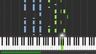 Coldplay  Life In Technicolor ii  Adrian Lee Version piano tutorial [upl. by Tennaj]