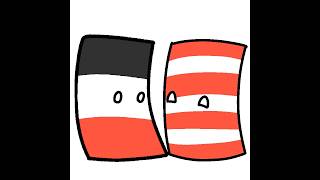 Germany Empire x Majapahit memes animation countryballs [upl. by Arakal704]