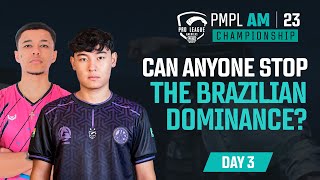 EN 2023 PMPL Americas Championship Day 3  Fall  Can anyone stop the brazilian dominance [upl. by Hallagan]