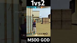 M500 headshot trick 😱👇handcam  100 work ☑️ onetap headshot trick M500  2024 free fire [upl. by Ginsberg]