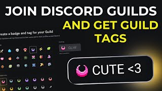 How To Get The Discord GUILD TAG and Create Discord Guilds Without Having Access To The Feature [upl. by Aij]