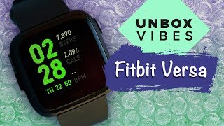 Fitbit Versa Special Edition unboxing [upl. by Larimor825]