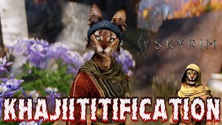 Khajiit Mods for Skyrim [upl. by Romalda309]