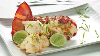 Sautéed Rock Lobster with Garlic and Lime [upl. by Robins]