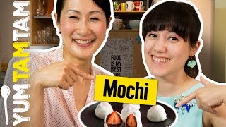 Wir machen JAPANISCHE MOCHI selbst  Mit Kaoru Iriyama  yumtamtam [upl. by Ariet526]