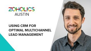 Using CRM for Optimal Multichannel Lead Management  Max Goldfine [upl. by Afira]